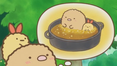 「映画 すみっコぐらし ツギハギ工場のふしぎなコ」場面カット。