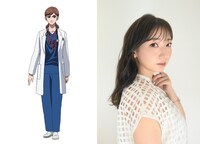 永田桜と井上麻里奈。(c)曽田正人・冨山玖呂・講談社／「め組の大吾 救国のオレンジ」製作委員会