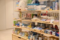 2階の物販コーナー。