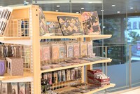 2階の物販コーナー。