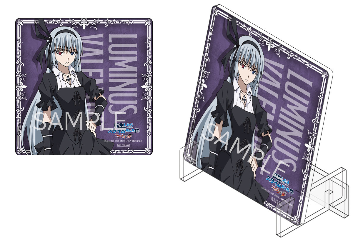 メロンブックスの購入特典であるアクリルスタンドコースター。