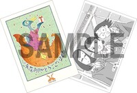 映画「北極百貨店のコンシェルジュさん」第3弾入場者プレゼントの「描きおろしB6ビジュアルボード」。