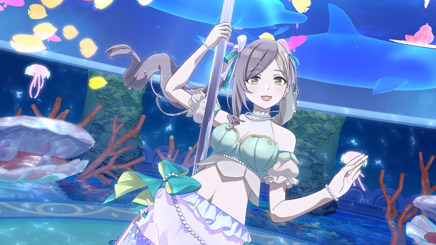 「劇場版 ポールプリンセス!!」より、ポールダンスシーン。
