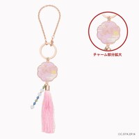 「タッセル付きバッグチャーム」