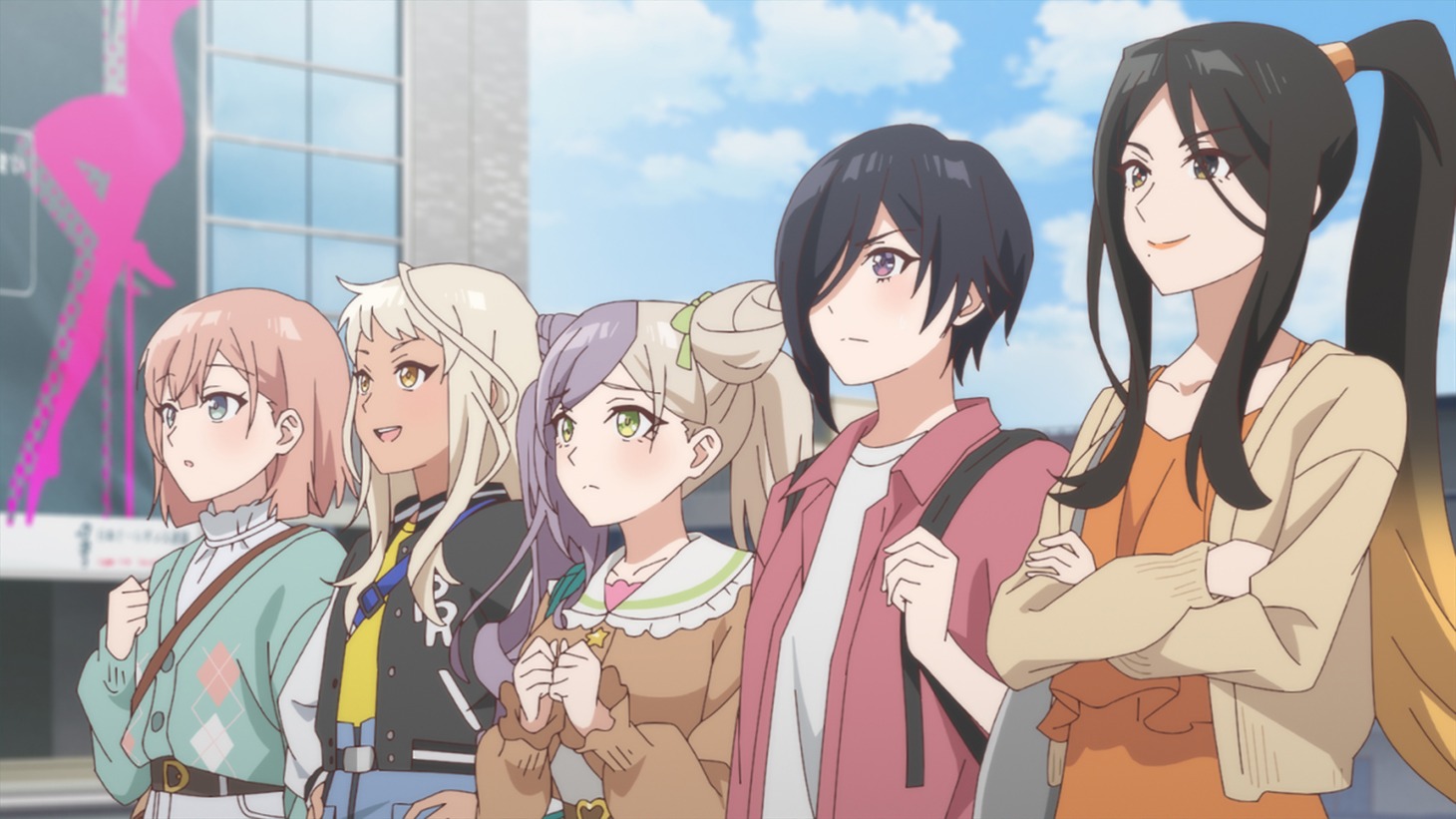 「劇場版 ポールプリンセス!!」の場面カット。