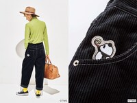 「パンちゃんがかくれんぼ コーデュロイパンツ」