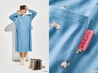 「パンちゃん転がる パジャマワンピース」