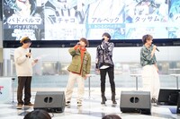 「キティちゃんがいるよー！」とサンシャインシティに来ている子供たちにアピールするキャスト陣。