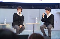 左から生田鷹司、伊瀬結陸。