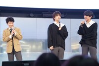 左から中西南央、生田鷹司、伊瀬結陸