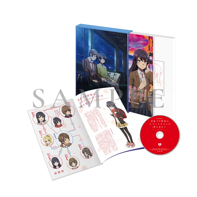 「青春ブタ野郎はランドセルガールの夢を見ない」劇場パンフレット豪華版の展開図。