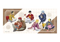 抽選会景品の「A賞：大判バスタオル（全1種)）」。