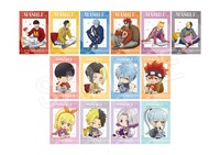 抽選会景品の「ポストカード」は全14種。