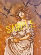 小説版の装画。