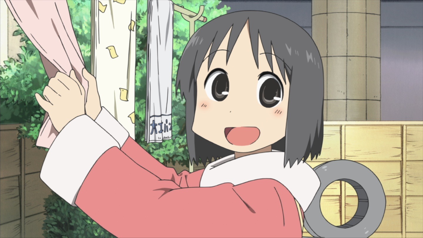 「日常」より。 (c)あらゐけいいち・角川書店／東雲研究所