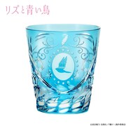 「リズと青い鳥 江戸切子グラス」