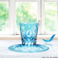 「リズと青い鳥 江戸切子グラス」