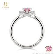 「ふたりはプリキュア ソリティアリング キュアブラックモデル シルバー」