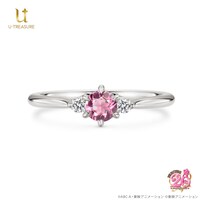 「ふたりはプリキュア ソリティアリング キュアブラックモデル シルバー」