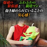 「『ドラゴンボールZ』栽培マン くっ付き！ポケットティッシュケース」の商品説明。