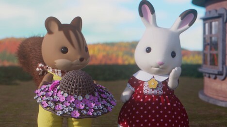 「劇場版 シルバニアファミリー フレアからのおくりもの」より。