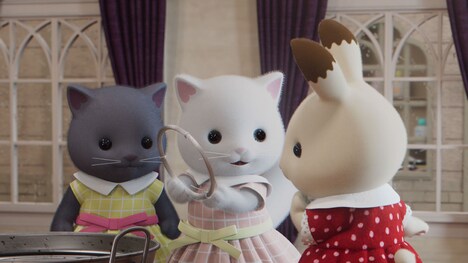 「劇場版 シルバニアファミリー フレアからのおくりもの」より。「劇場版 シルバニアファミリー フレアからのおくりもの」より。