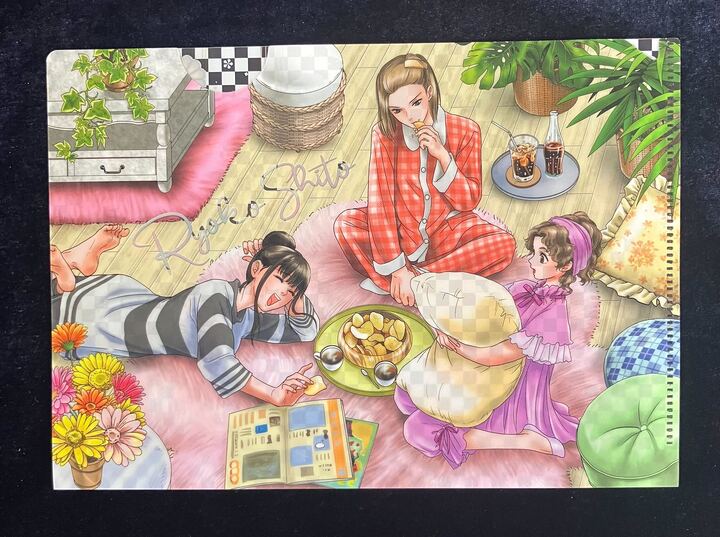 「やじきた学園道中記」のクリアファイル。