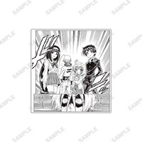 くじメイト「めだかボックス」C賞のミニアクリルプレート。