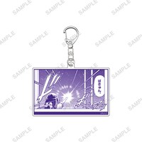 くじメイト「めだかボックス」D賞のアクリルキーホルダー。