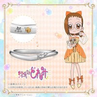 「魔法のほうきマリッジリング（石無し） 藤原はづきVer. プラチナ」