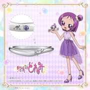 「魔法のほうきマリッジリング（石無し） 瀬川おんぷVer. プラチナ」