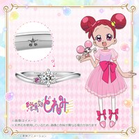 「音符モチーフエンゲージリング 春風どれみVer. プラチナ」