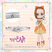 「音符モチーフエンゲージリング 藤原はづきVer. プラチナ」