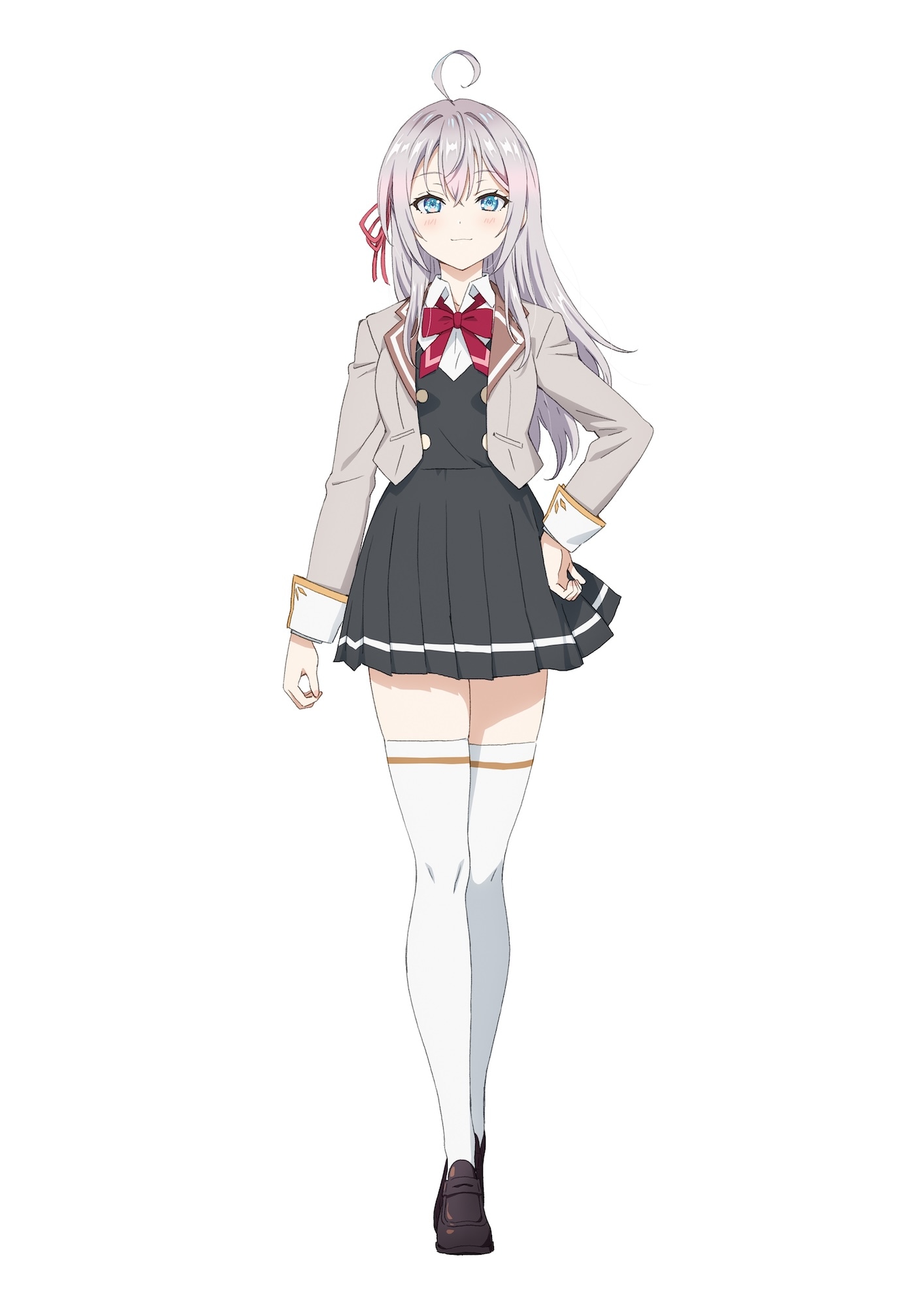 アリサ・ミハイロヴナ・九条（アーリャ）（CV：上坂すみれ）。容姿端麗成績優秀で、周囲からは「孤高のお姫様」と称される優等生。中学三年時に征嶺学園に転入し、現在は高等部生徒会で会計を務めている。ロシア人の父と日本人の母、1つ年上の姉の四人家族。ある出来事を機に隣の席の政近に興味を抱き、彼にはわからないと思っているロシア語で時々からかっている。