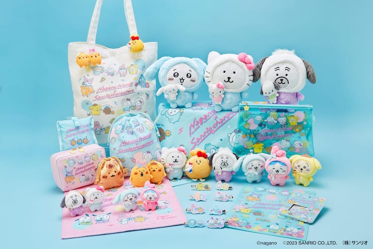 ナガノフレンズ×サンリオ、ちいかわとシナモンがコラボグッズで 