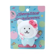 「ナガノフレンズ×サンリオキャラクターズ マスコットブローチ」