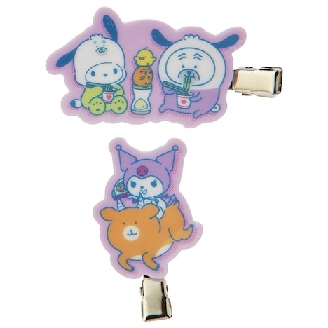 「ナガノフレンズ×サンリオキャラクターズ シークレット前髪クリップ」