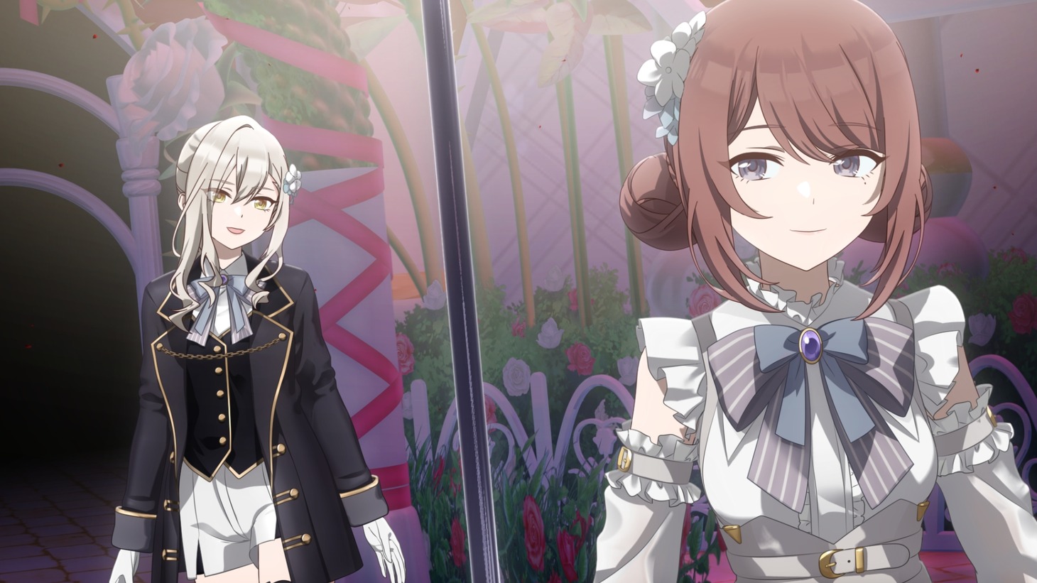 「劇場版 ポールプリンセス!!」より、ポールダンスシーン。