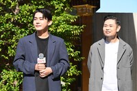 実写映画「OUT」の公開直前イベントより。