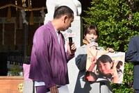 実写映画「OUT」の公開直前イベントより。