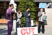 実写映画「OUT」の公開直前イベントより。
