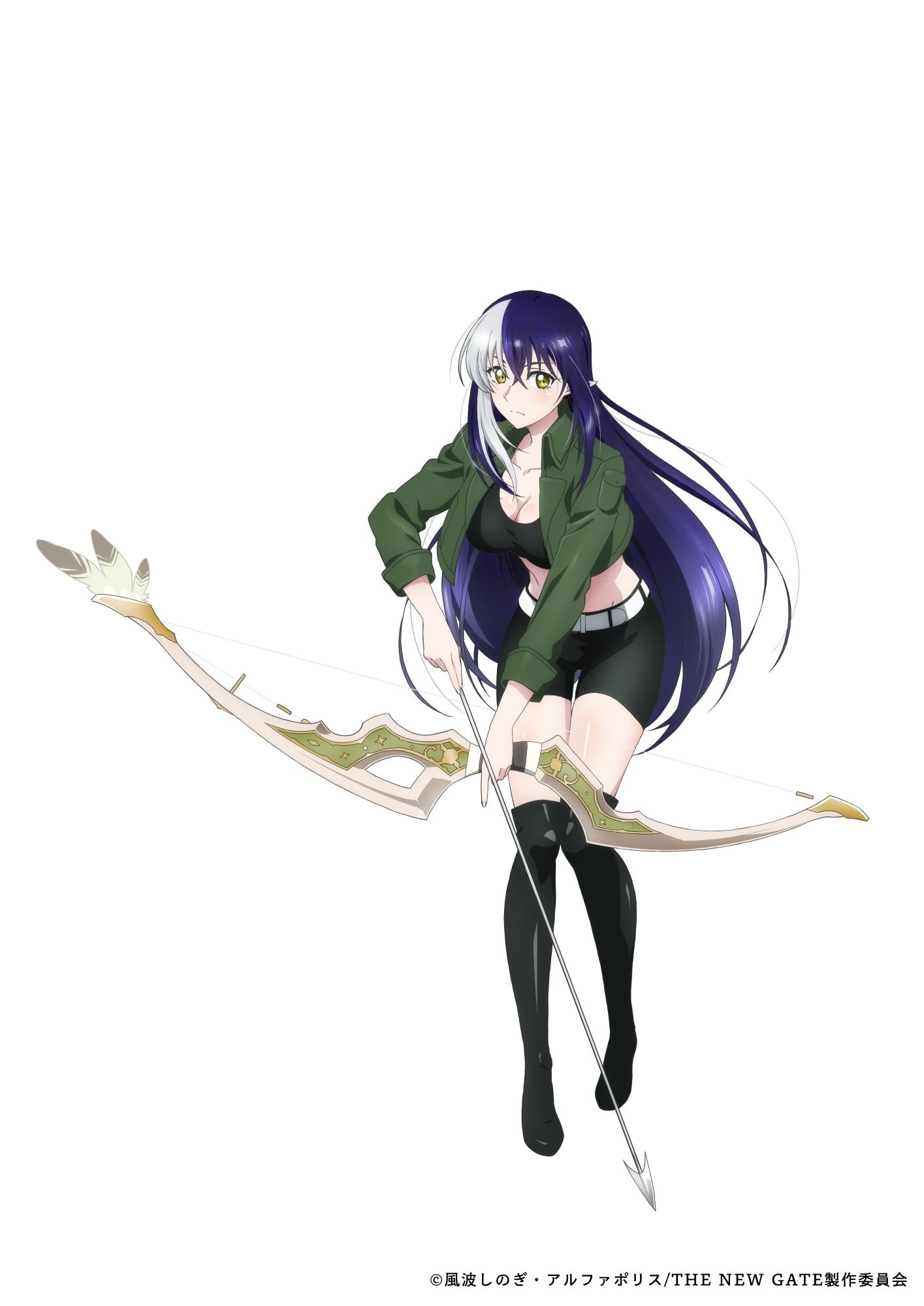 ティエラ・ルーセント（CV：本渡楓） (c)風波しのぎ・アルファポリス/THE NEW GATE製作委員会