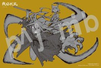 「戦国妖狐 新装版」1巻購入特典のイラストカード（COMIC ZIN）。