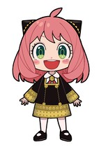 「SPY×FAMILY ワークブック アーニャとはじめてのえいご」よりアーニャ。 (c)遠藤達哉/集英社