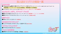 「映画プリキュアオールスターズF」Blu-ray / DVDの法人別特典。