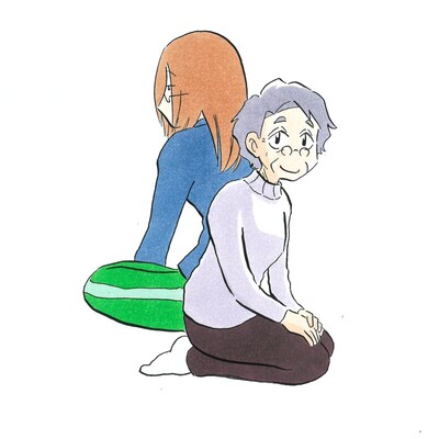 「なんでモモさんは」カット