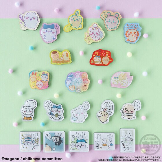 ちいかわ キャラマグネッツ2」使用例 - 「ちいかわ」散髪に失敗