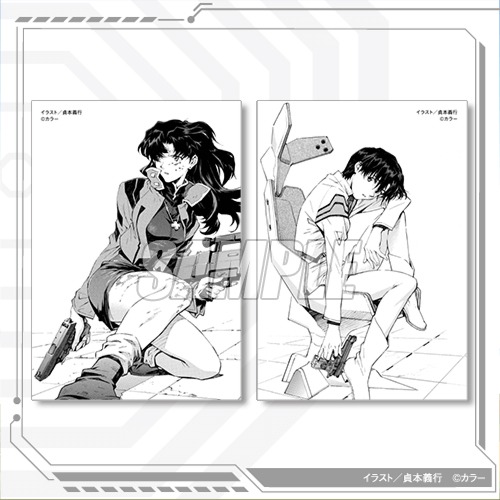 D賞「ブロマイドセット（扉絵コレクション）」全5種より。