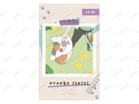 「描き下ろしイラスト ニャンコ先生の1日ver. トレーディングインスタントカメラ風イラストカード」のアニメイト限定BOX購入特典。