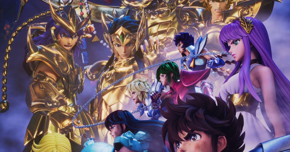 3DCGアニメ「聖闘士星矢」新作の全世界配信が決定、キービジュアル 